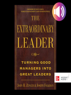 cover image of The Extraordinary Leader
